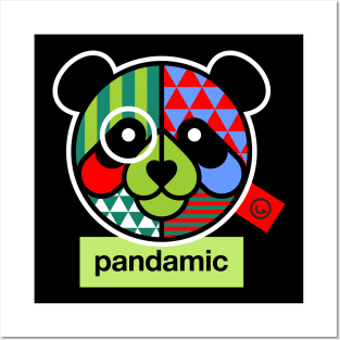 Pandamic Green Character Posters and Art